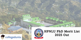 HPNLU PhD Merit List 2025 Out; Check Details Here